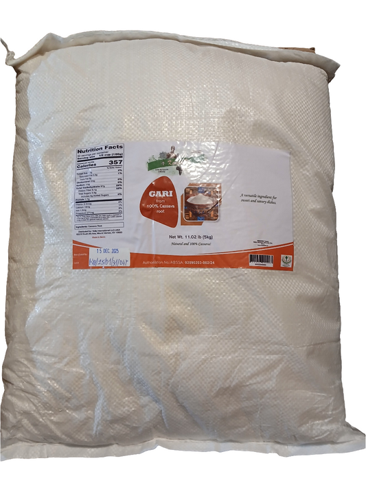 Cassava Gari (Gari de Manioc) – Bag of 5kg