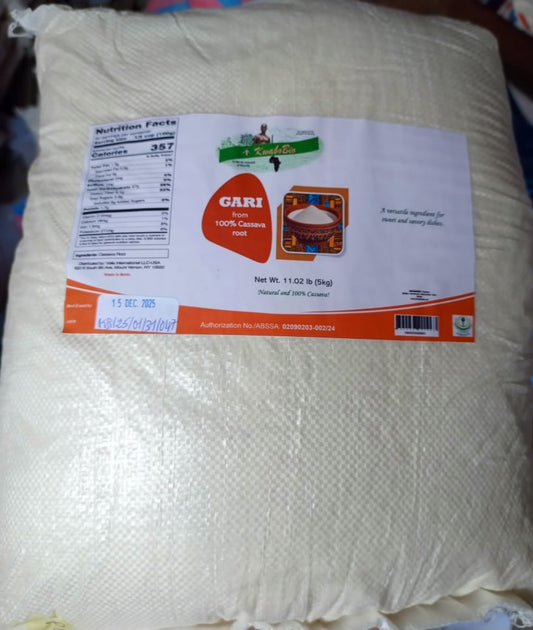 Cassava Gari (Gari de Manioc) – Bag of 5kg